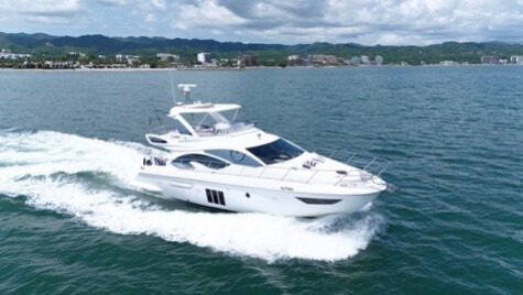 Azimut 54 (2014) Bip Charters Yacht Charter Puerto Vallarta