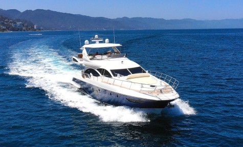 Azimut 70 blue (2013) Bip Charters Yacht Charter Puerto Vallarta