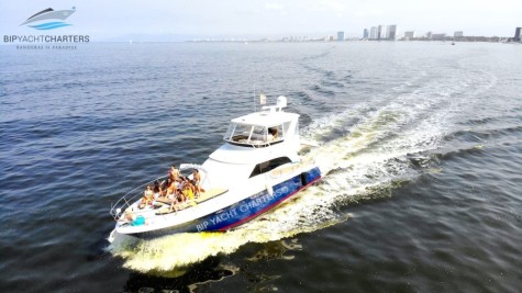 Sea Ray 50 Blue (2021) Bip Charters Renta de Yates en Puerto Vallarta