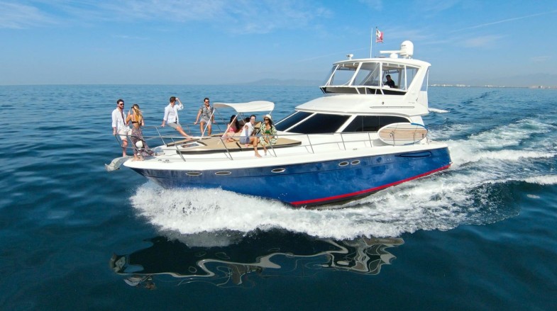 Sea Ray 50 Blue (Refit on 2021) Bip Charters Yacht Charter Puerto Vallarta